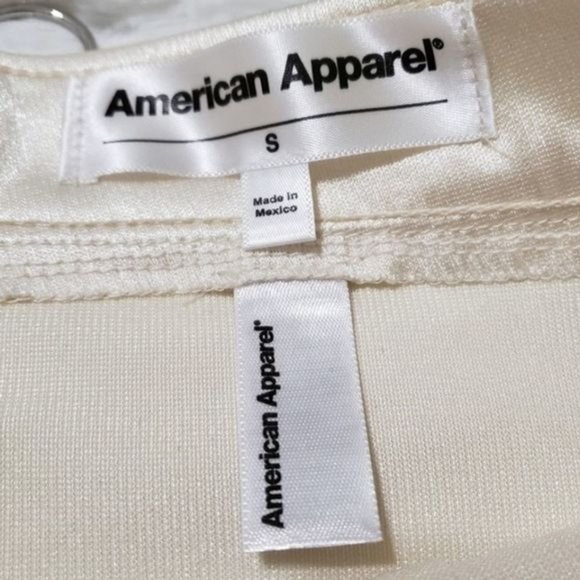 American Apparel Disco Midi Skirt size S NEW - Picture 7 of 8